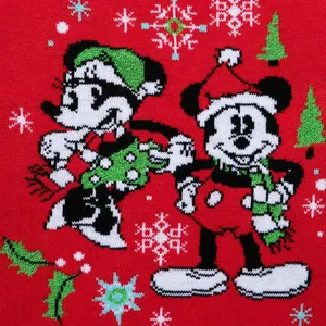 Kids Mickey & Minnie Mouse Christmas Jumper Sweater (Age 9-10)