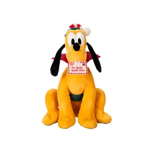 Pluto Medium Holiday Fetstive Plush Teddy