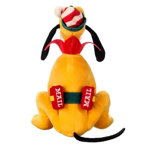 Pluto Medium Holiday Fetstive Plush Teddy