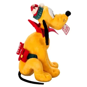 Pluto Medium Holiday Fetstive Plush Teddy