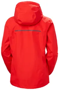 Helly Hansen Women's Manchester 2.0 Red Waterproof Windproof Shell Jacket HH-XS