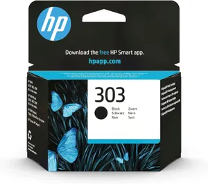 HP 303 Black Original Ink Cartridge (T6N02AE) For ENVY Photo & Inspire
