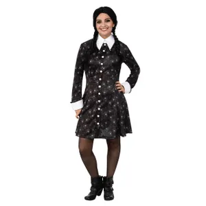 Rubies Official Addams Family Wednesday Costume Fancy Dress (14-16 yrs)