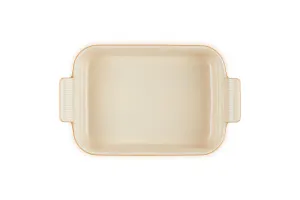 Le Creuset Heritage Rectangular Dish Stoneware 26 cm 2.4 Litre Volcanic