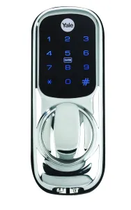 YALE Keyless Connected Smart Lock Digital Electronic Keypad Door - CHROME PLATED
