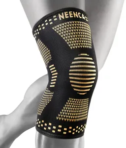 NEENCA Copper Knee Brace Pair Sleeves Compression Sports Arthritis Pain Relief