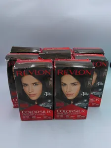 8x Revlon Colorsilk Beautiful Haircolor 20 Brown Black Ammonia Free Permanent