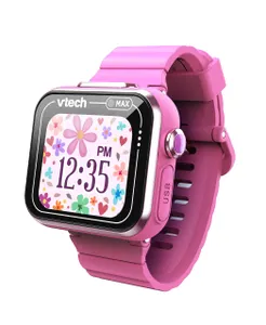 VTech KidiZoom Smart Watch Max Kids Dual Camera Games Pedometer Pink Ages 4+