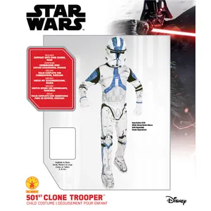 Rubies Disney Star Wars Clone Trooper Kids Costume Large 8-10 Years Halloween