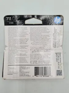 HP 711 CZ129A Genuine Black Ink Cartridge for DesignJet T120 T520 38ml ePrinter