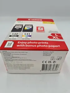 Genuine Canon PG-540/CL-541 Ink Cartridges 2pk & 50x 4x6 Photo Paper PIXMA