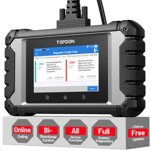 TOPDON ArtiDiag EU-BBA OBD2 Scanner Mercedes/BMW/VAG Bi-Directional ECU Coding