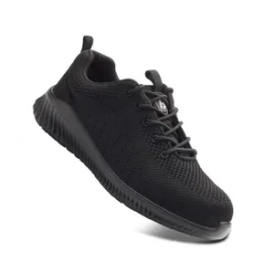 Single Blackrock Stockton Composite Safety Trainer Shoe - Size 8 Black