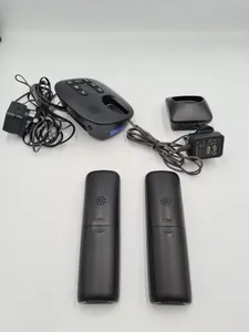 Panasonic KX-TGU132EB Cordless Phone Answering Machine 2 Handsets Black