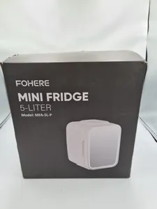 FOHERE 5L Portable Mini Fridge for Skincare, Makeup & Drinks w/ LED Mirror
