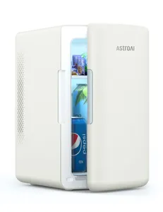 AstroAI Mini Fridge 6 Litre 8 Can AC/DC Portable Cooler Warmer for Bedrooms