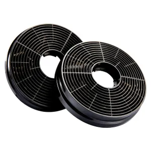 CIARRA CBCF003 Recirculating Filter Carbon Charcoal Filters Cooker (Pack of 2)