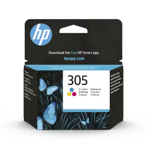 HP 305 Tri-colour Original Genuine Ink Cartridge New Sealed