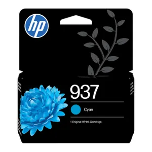 HP 937 Cyan Genuine Ink Cartridge OfficeJet Pro 9110 9120 9130 Series New