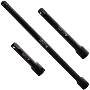Neiko 00234A 3/8" Drive Impact Extension Bar Set CRV 3pc (3", 5", 10")