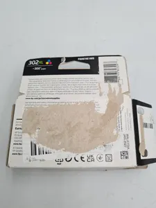 HP 302XL Tri-colour Original High Yield Ink Cartridge, Damaged Box,