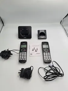 VTech EA5001 DECT Cordless Landline Phone 2-Handset Nuisance Call Blocker