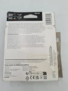 HP 305 Black & Tri-colour Original Ink Cartridges 2-Pack New (Damaged Box)