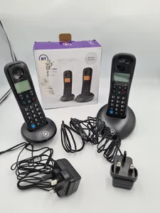 BT Everyday Cordless Landline Phone Twin Handset Pack Call Blocker DND
