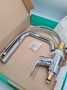 Hansgrohe Focus M41 Kitchen Mixer Tap Single Lever 260 Eco 1 Jet Chrome 31821000