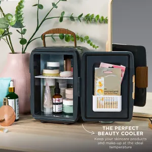 Russell Hobbs RH4CLR1001SCG 4L/6 Can Mini Portable Cooler Warmer Scandi Grey