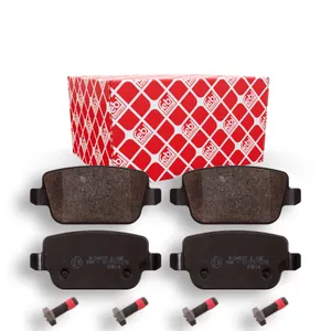 febi bilstein 16642 Brake Pad Set (4 Pads & 4 Bolts) New