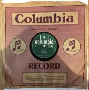 Paul Anka - Diana / Don't Gamble With Love - Columbia 78 RPM Record Used