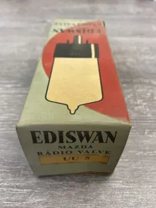 EDISWAN MAZDA RADIO VALVE UU 5 VALVE TUBE