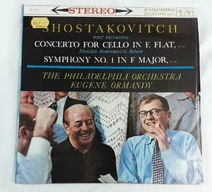 Used SHOSTAKOVITCH Cello Concerto ORMANDY Columbia MS 6124 Vinyl LP Record Album