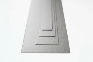 430 Grade Brushed Stainless Steel FLAT Metal Strip 4 of 1m 20mm x 1.2mm Thick
